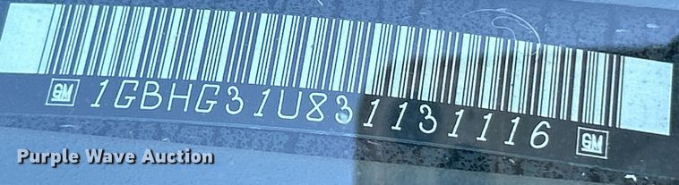 image for item NJ9739 2003 Chevrolet Express 3500 school bus