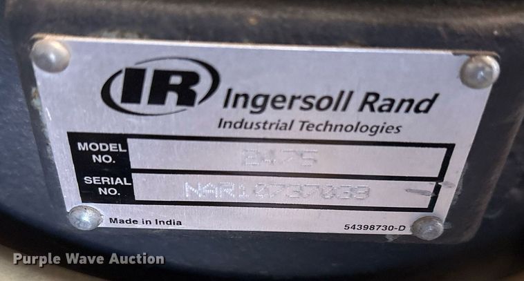 image for item OK9507 Ingersoll Rand 2475F14G TSC air compressor