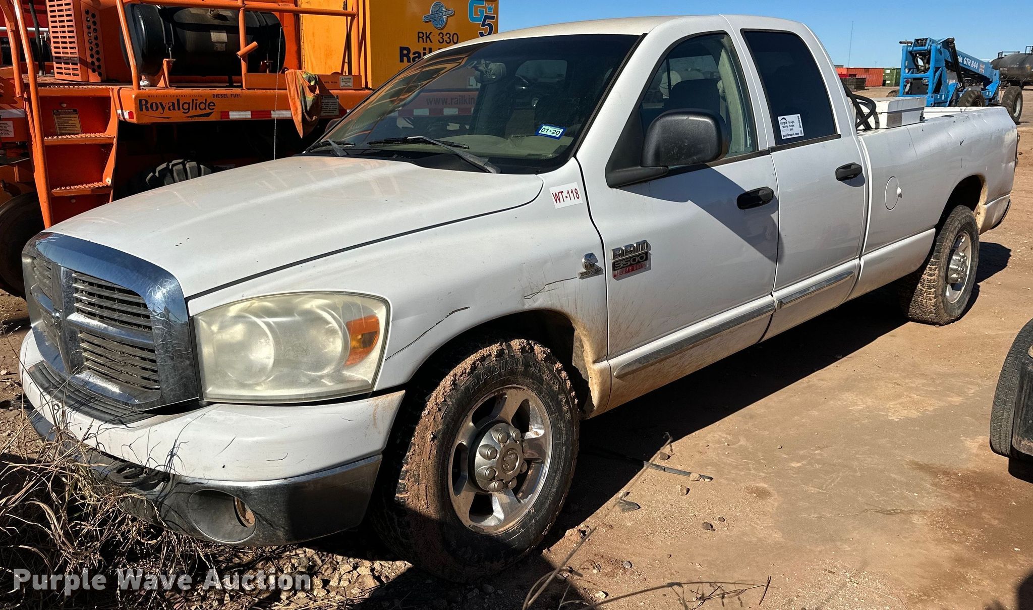 2009 Dodge Ram 3500 Quad Cab pickup truck in Wichita Falls, TX | Item