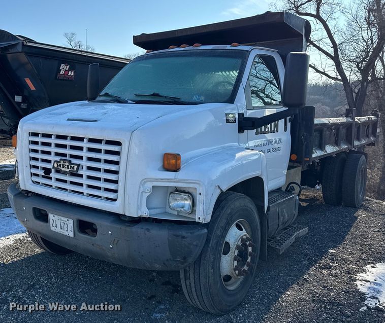 image for item DH9747 2008 Chevrolet C7500 dump truck