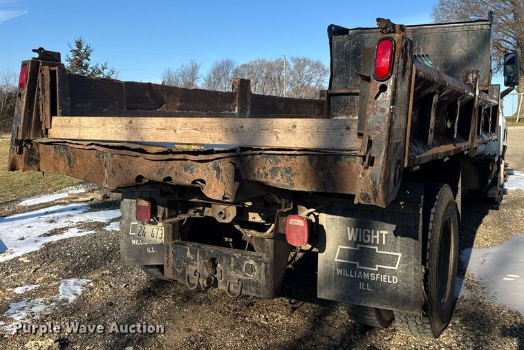 image for item DH9747 2008 Chevrolet C7500 dump truck