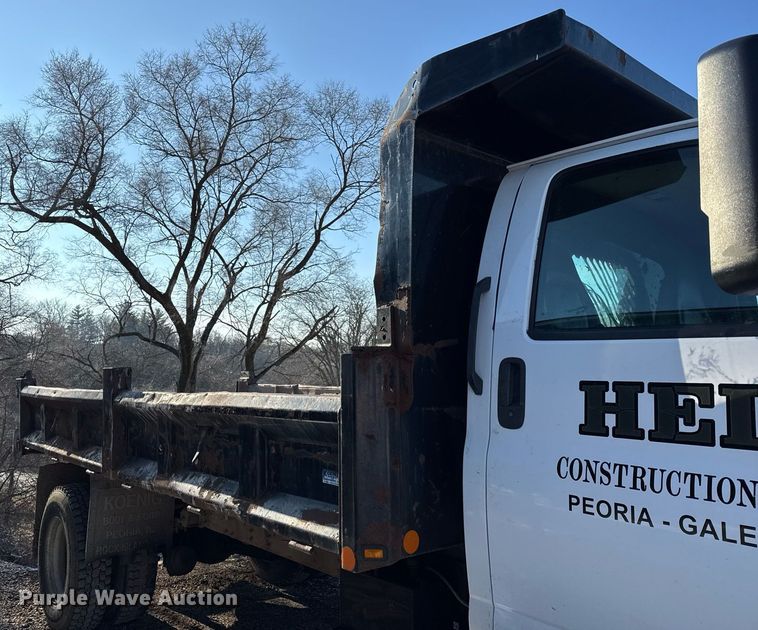 image for item DH9747 2008 Chevrolet C7500 dump truck