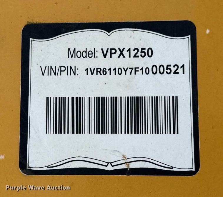 image for item DH9750 2015 Vermeer RTX1250 cable plow