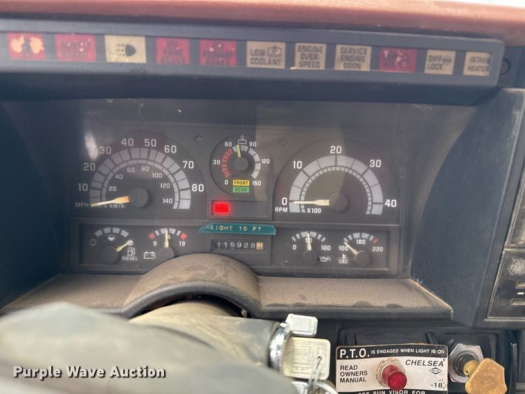 image for item DM5500 1992 Chevrolet Kodiak C8500 drilling rig truck