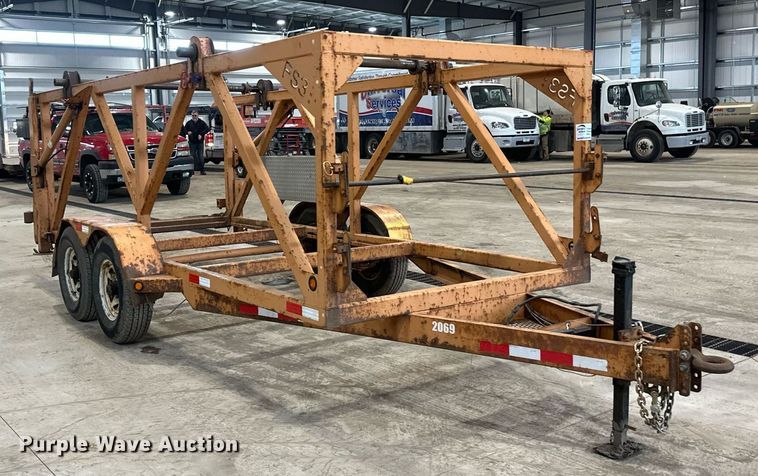 image for item DN0929 2017 RM Johnson Reel Trailer reel trailer