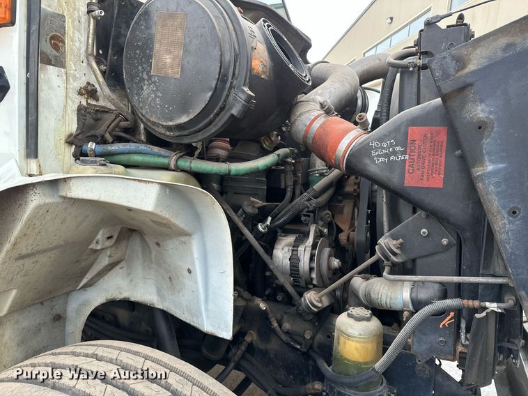 image for item DN0931 2002 International  8100 dump flatbed truck