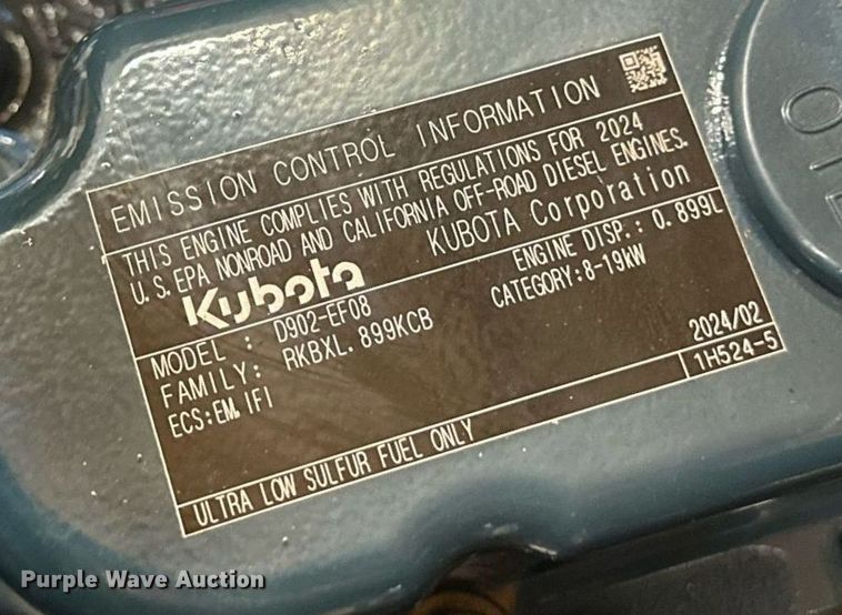 image for item DN0946 2024 IR IRBL50 backhoe