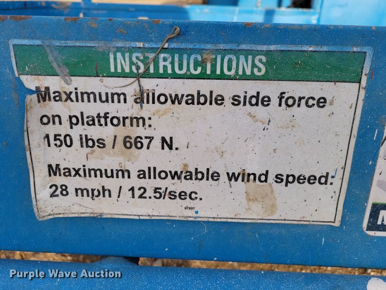 image for item DN3670 2006 Genie S-60 boom lift