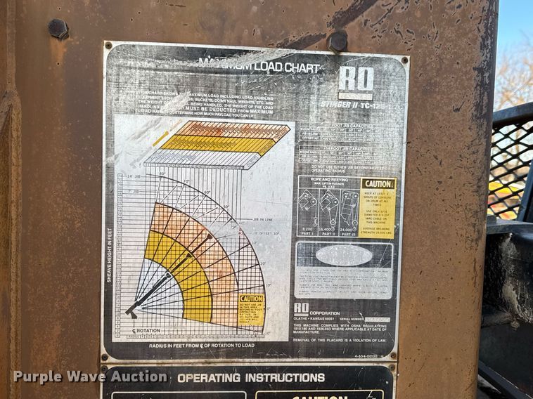 image for item DO0055 1978 Ford F800 crane truck