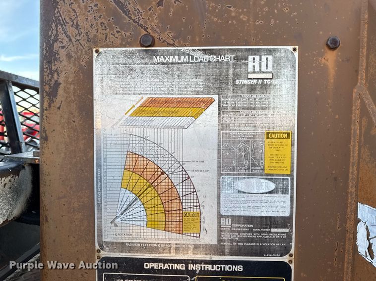 image for item DO0055 1978 Ford F800 crane truck