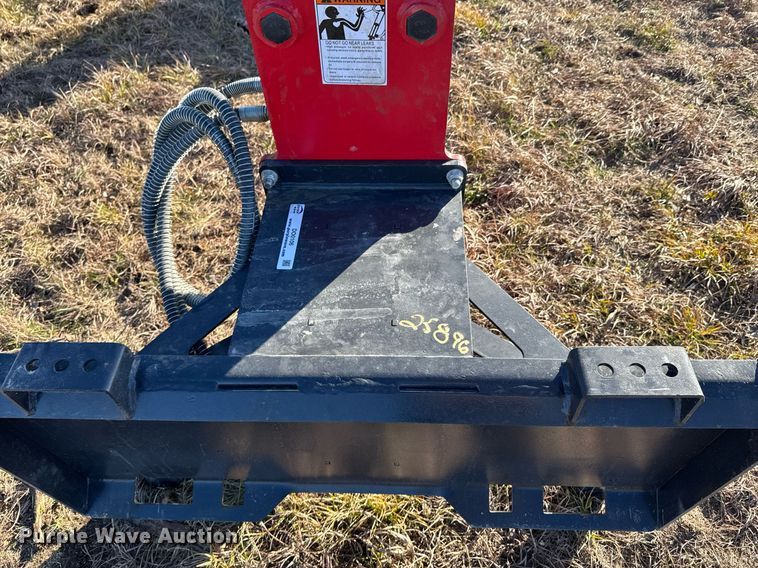 image for item DO0106 Raytree RMPP680 skid steer post driver