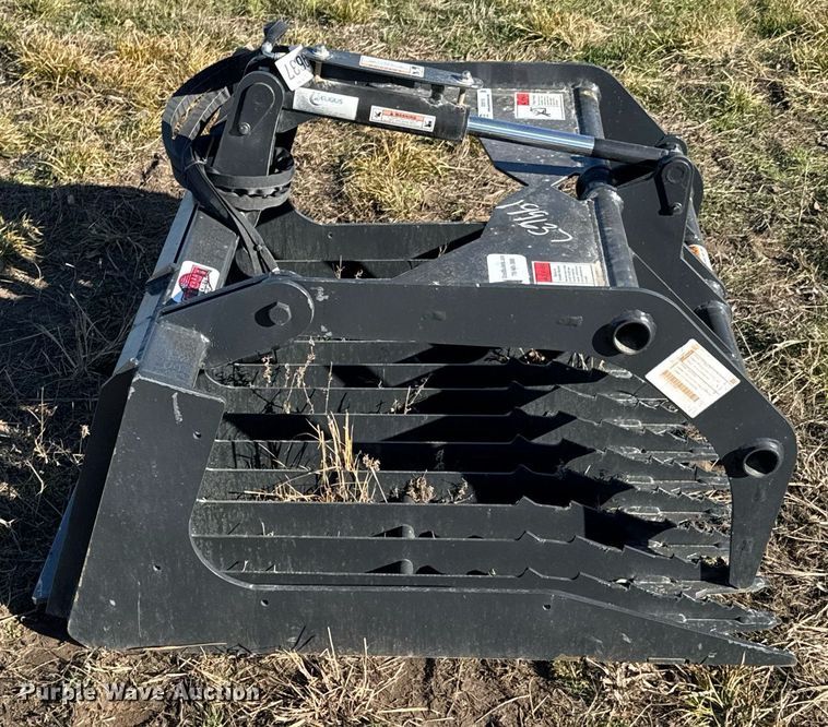 image for item DO0115 Stout Buckets LD-48-3 skid steer grapple bucket