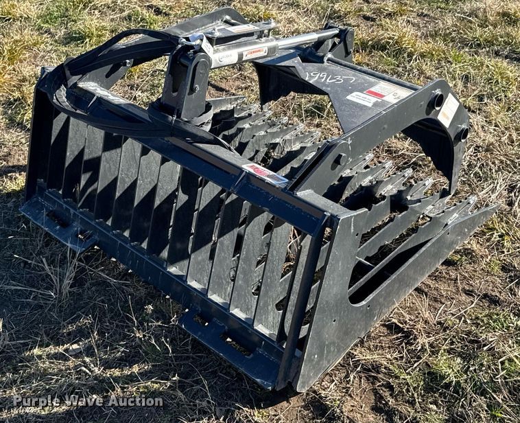 image for item DO0115 Stout Buckets LD-48-3 skid steer grapple bucket