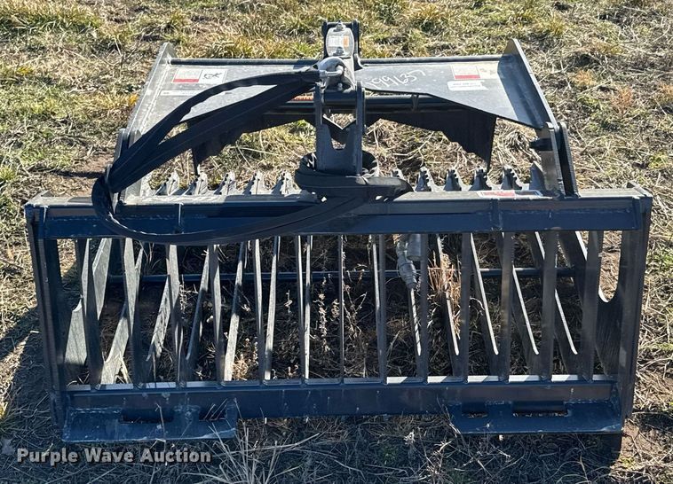 image for item DO0115 Stout Buckets LD-48-3 skid steer grapple bucket