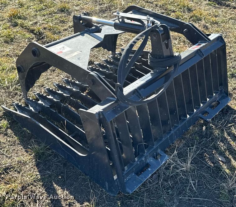 image for item DO0115 Stout Buckets LD-48-3 skid steer grapple bucket