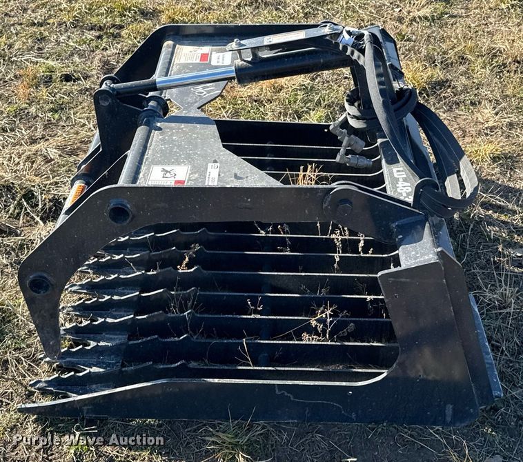 image for item DO0115 Stout Buckets LD-48-3 skid steer grapple bucket