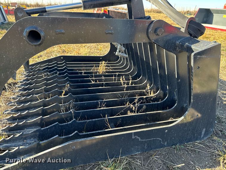 image for item DO0115 Stout Buckets LD-48-3 skid steer grapple bucket