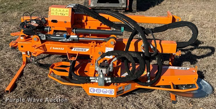image for item DO0134 2022 Samasz PT3-190F skid steer tree saw