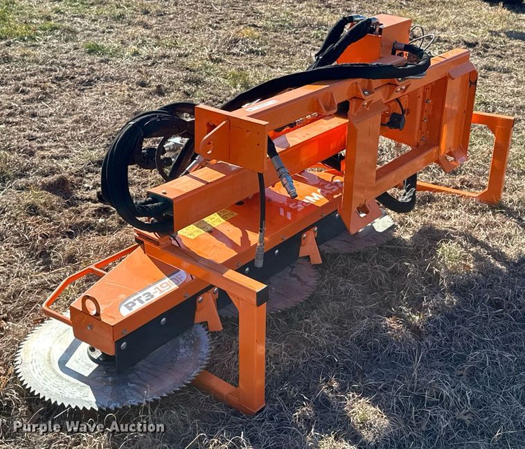 image for item DO0134 2022 Samasz PT3-190F skid steer tree saw