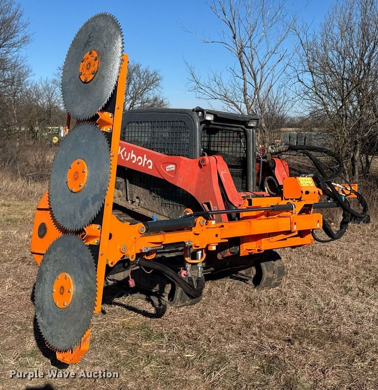 image for item DO0134 2022 Samasz PT3-190F skid steer tree saw