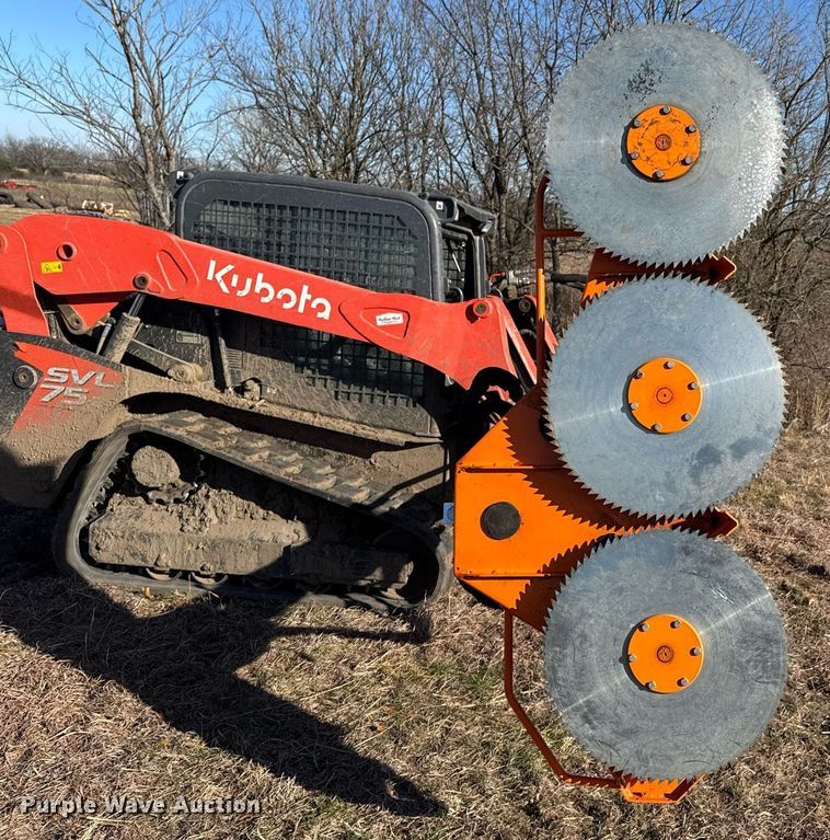 image for item DO0134 2022 Samasz PT3-190F skid steer tree saw