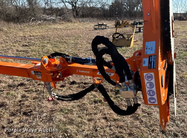 image for item DO0134 2022 Samasz PT3-190F skid steer tree saw