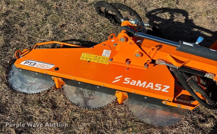 image for item DO0134 2022 Samasz PT3-190F skid steer tree saw