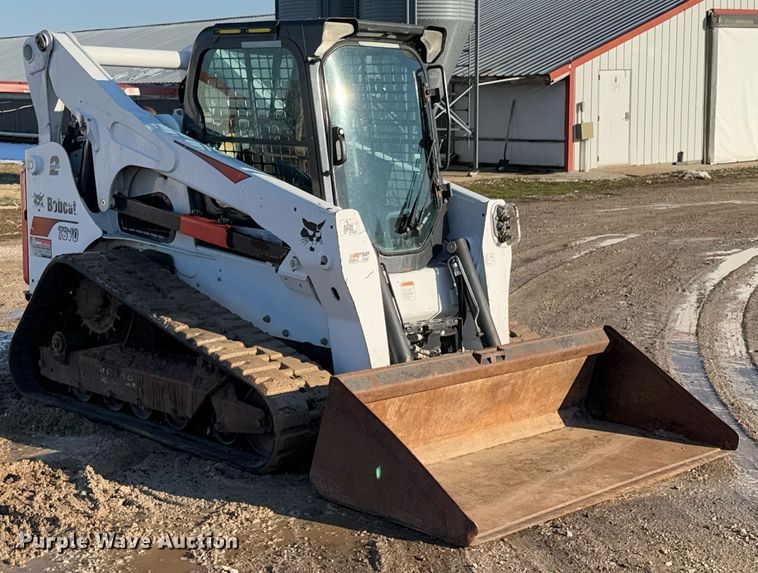 image for item DO0237 2018 Bobcat T870 tracked skid steer loader