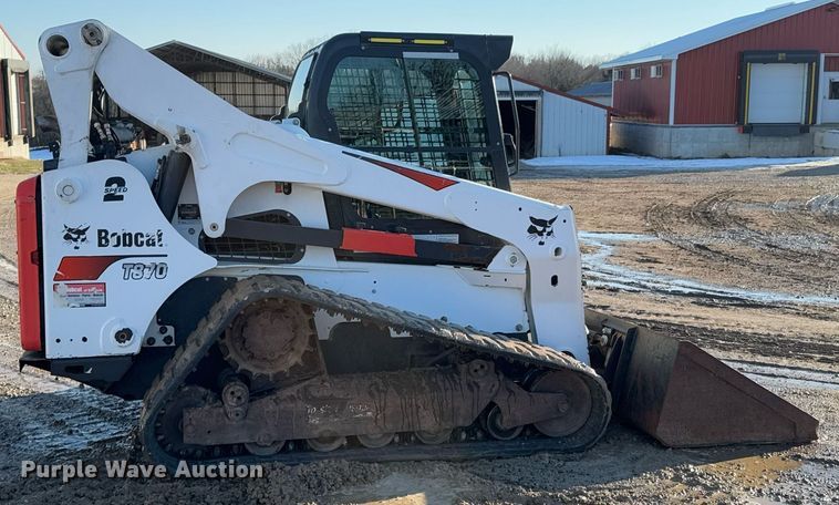 image for item DO0237 2018 Bobcat T870 tracked skid steer loader