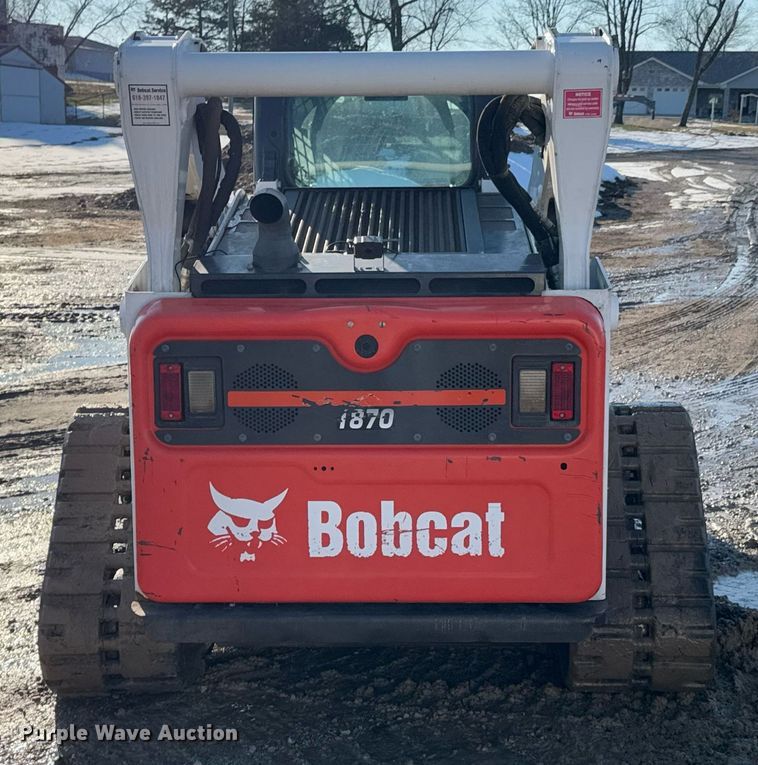 image for item DO0237 2018 Bobcat T870 tracked skid steer loader