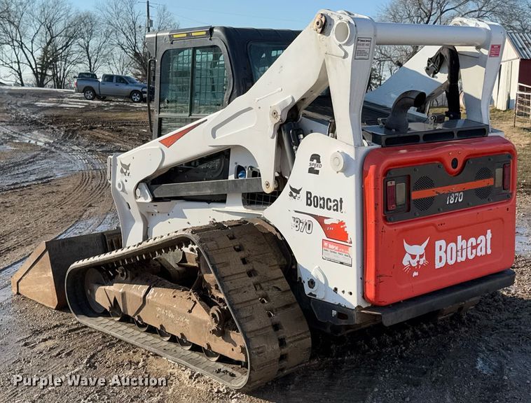 image for item DO0237 2018 Bobcat T870 tracked skid steer loader