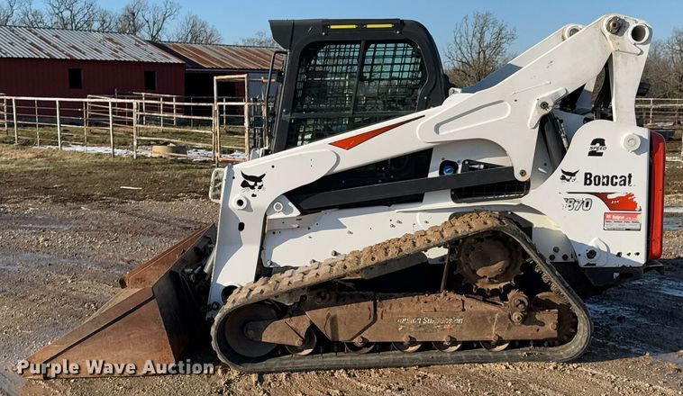 image for item DO0237 2018 Bobcat T870 tracked skid steer loader
