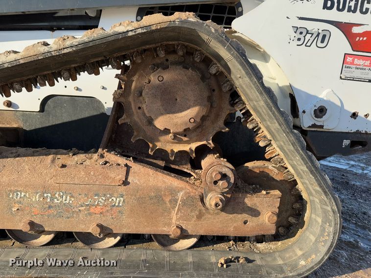 image for item DO0237 2018 Bobcat T870 tracked skid steer loader