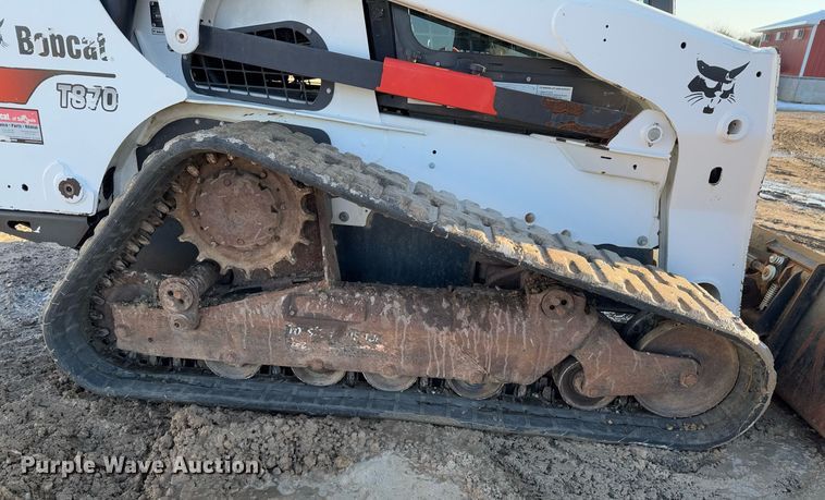 image for item DO0237 2018 Bobcat T870 tracked skid steer loader