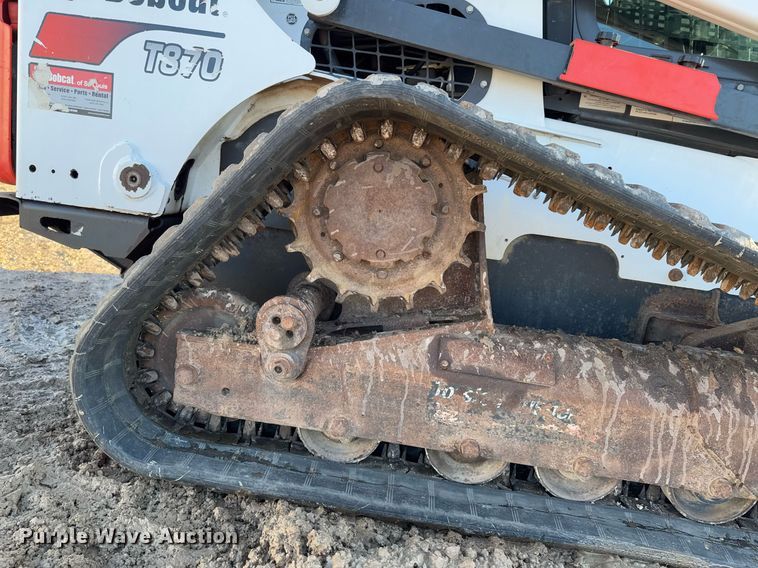 image for item DO0237 2018 Bobcat T870 tracked skid steer loader