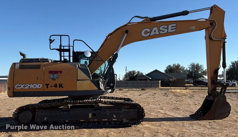 image for item DO2588 2017 Case CX210D excavator