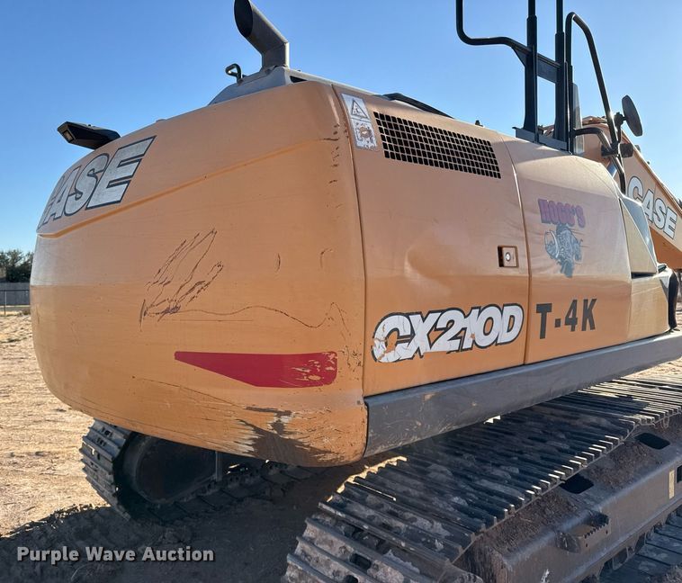 image for item DO2588 2017 Case CX210D excavator