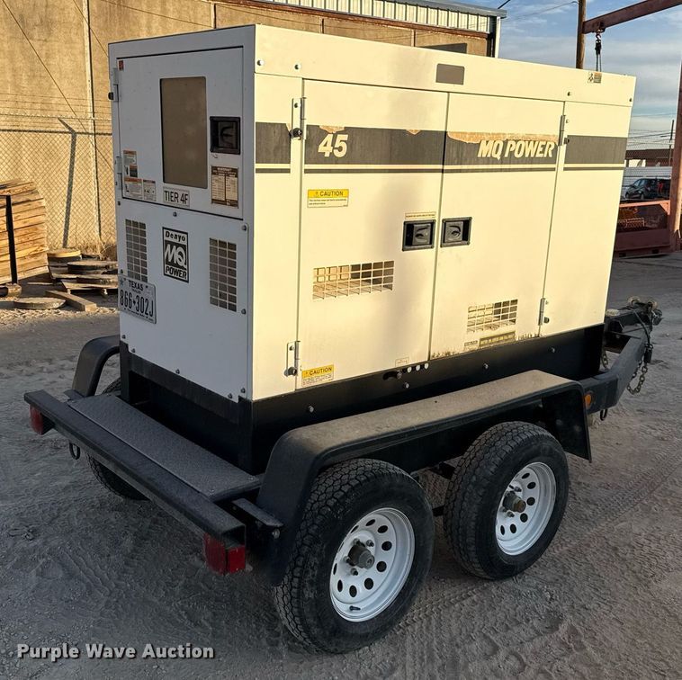 image for item DO2589 2017 MultiQuip Whisper Watt DCA-45 generator