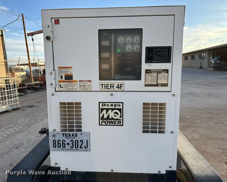 image for item DO2589 2017 MultiQuip Whisper Watt DCA-45 generator