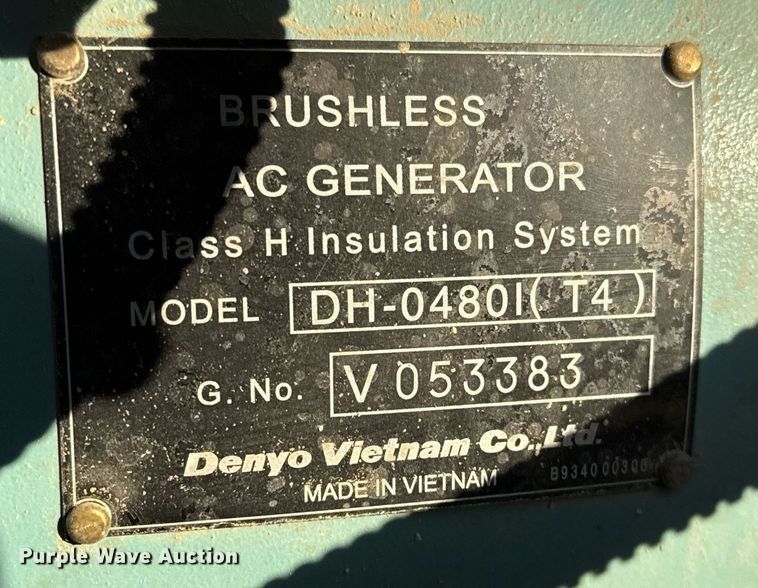 image for item DO2589 2017 MultiQuip Whisper Watt DCA-45 generator