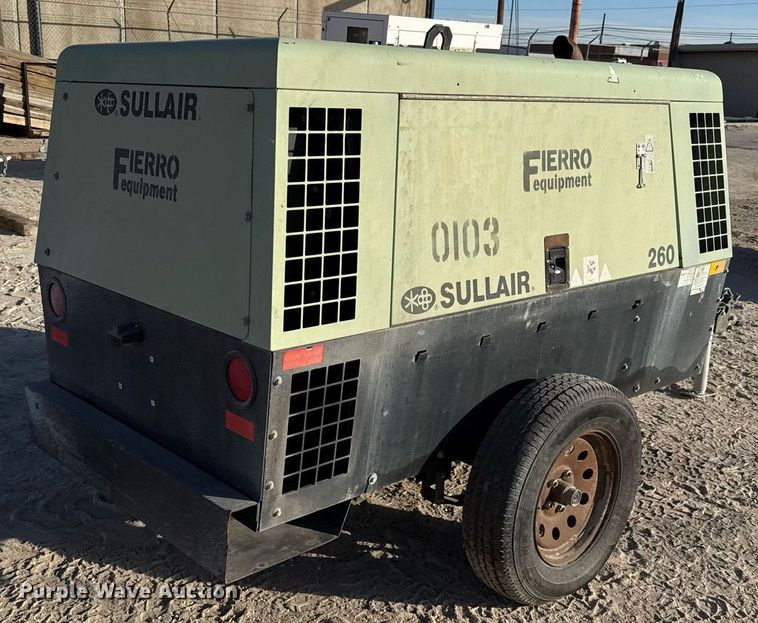 image for item DO2591 2011 Sullair 260 air compressor