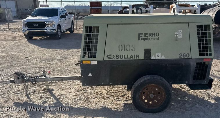 image for item DO2591 2011 Sullair 260 air compressor