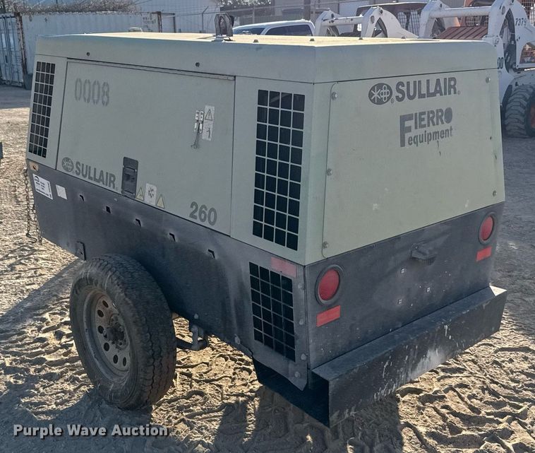 image for item DO2592 2014 Sullair 260 air compressor