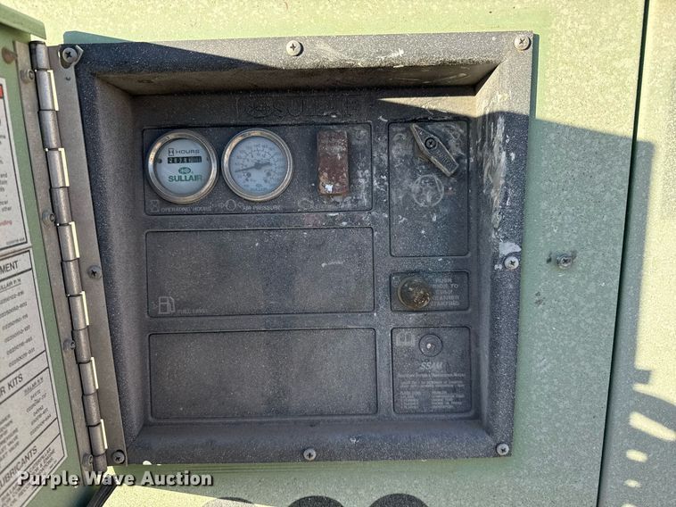 image for item DO2592 2014 Sullair 260 air compressor