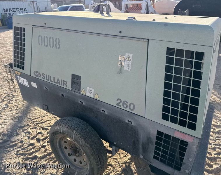 image for item DO2592 2014 Sullair 260 air compressor