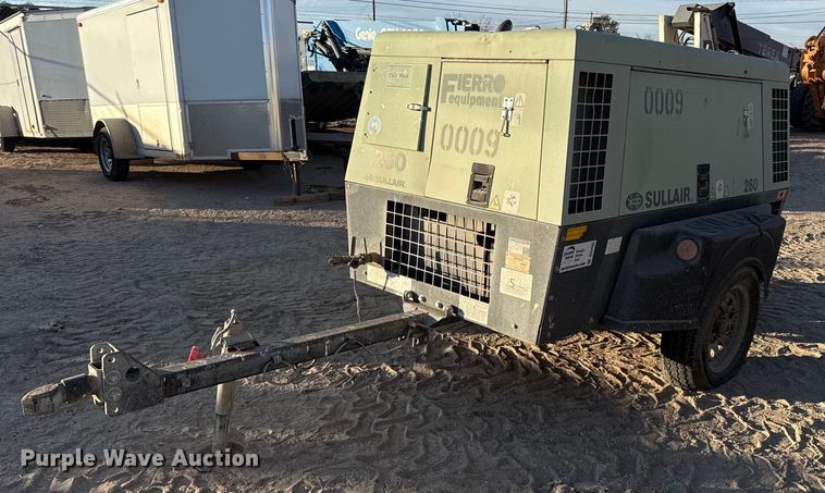 image for item DO2593 2014 Sullair 260 air compressor