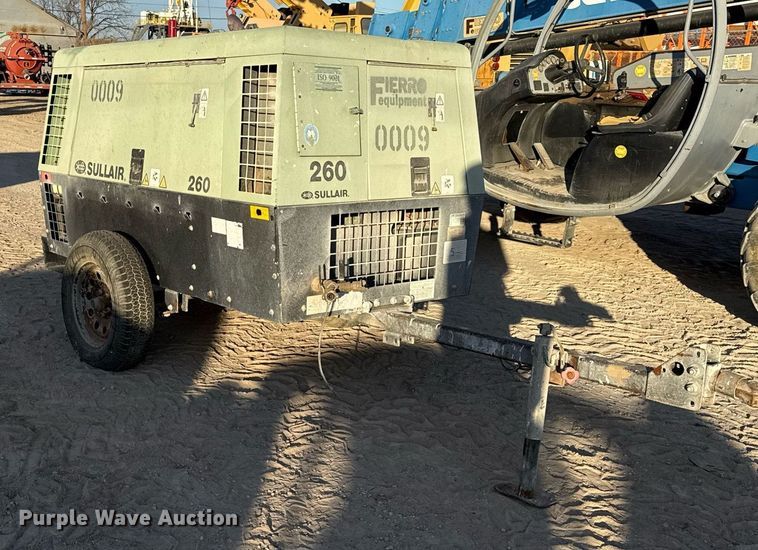image for item DO2593 2014 Sullair 260 air compressor
