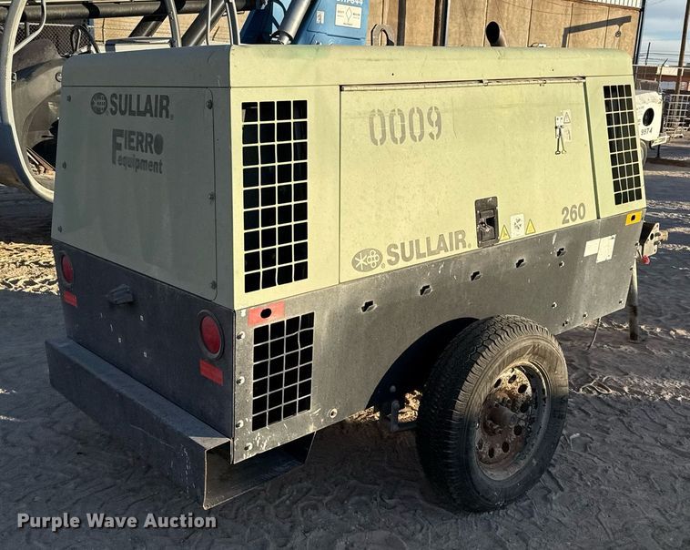 image for item DO2593 2014 Sullair 260 air compressor