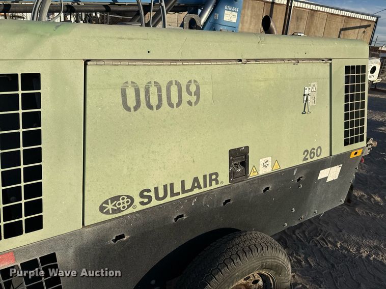 image for item DO2593 2014 Sullair 260 air compressor