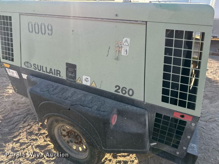 image for item DO2593 2014 Sullair 260 air compressor